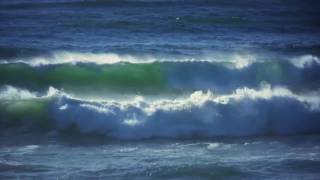 Ocean Waves Moving  4K Relaxing Screensaver [upl. by Eaner]