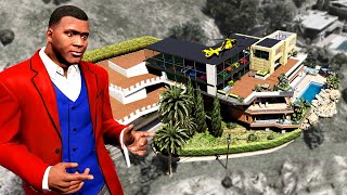 FRANKLIN UPGRADES his MANSION in GTA 5 [upl. by Missy]