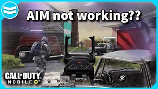 How to FIX broken AIM amp aiming issues in COD Mobile amp Gameloop  Change these settings [upl. by Ibib]