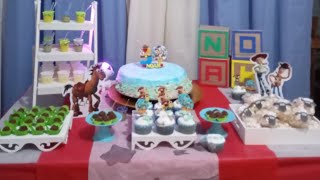 ANIVERSÁRIO DO NOAH  TOY STORY [upl. by Dnalel963]