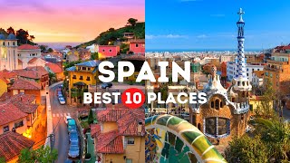 Amazing Places to Visit in Spain  Travel Video [upl. by Ayekahs]