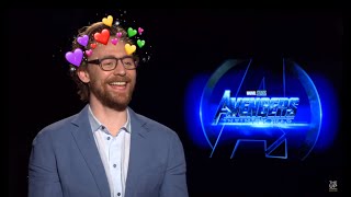 Tom Hiddleston doing impressions for 7 minutes straight [upl. by Enyrb]