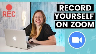 How to Record Yourself on Zoom [upl. by Luana]