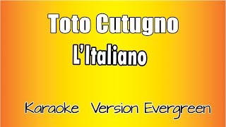 Toto Cutugno  L italiano versione Karaoke Academy Italia [upl. by Pironi585]