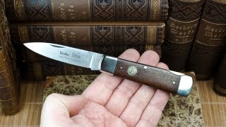 Classic Gentlemans Lockback Knife Linder Iltis [upl. by Castera]