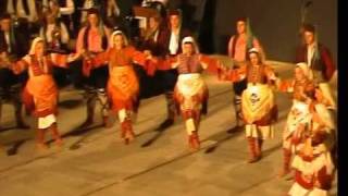 Macedonian amp Serbian dance  Macedonian folklor  Tanec amp Kolo  part 1 [upl. by Schmidt]