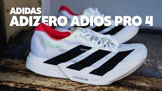 Adidas Adizero Adios Pro 4  Full Review [upl. by Ellebyam641]