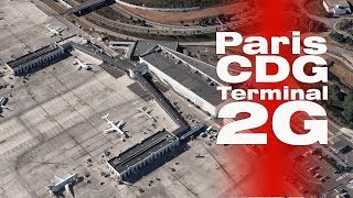 Paris CDG Airport Terminal 2G  Departure amp Arrival [upl. by Isabelle]