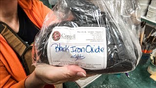 How to Mix A Black Iron Oxide Stain for Lowfire Ceramics A Guide for Teachers [upl. by Arihday]