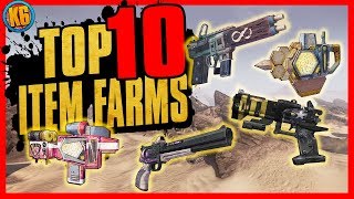 TOP 10 BEST Item Farms in Borderlands 2  Easy Legendary Loot [upl. by Hardi]