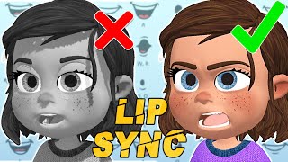 IMPROVE Your Lip Sync Animation in 3 Steps [upl. by Kina]