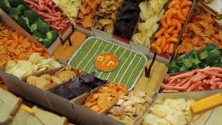 How to Make a Snack Stadium for Super Bowl  Snack Recipes  Allrecipescom [upl. by Ransell]