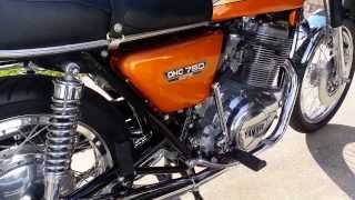 1973 TX750 Yamaha [upl. by Nwahsar]