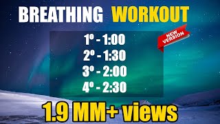 EASY 4 rounds Wim Hof Breathing to OVERCOME 2 minutes retention [upl. by Russell485]