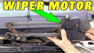 How To Replace a Windshield Wiper Motor [upl. by Alberic]