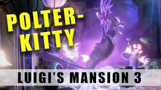 Luigis Mansion 3 how to catch and beat Polterkitty [upl. by Nyliahs]