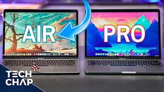 MacBook Air M1 vs MacBook Pro M1  Which is Best  The Tech Chap [upl. by Siramay]