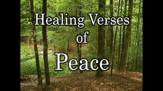 50 Healing Verses of Peace for anxiety and fear [upl. by Tterrej]