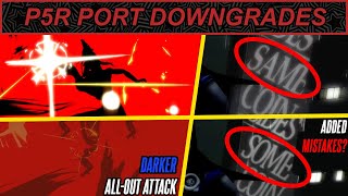 Downgrades in the New Persona 5 Royal Port amp How to Fix Them [upl. by Alleuol]