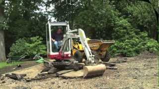 Takeuchi TB016 Mini Excavator Digger Pelle Bagger Graver [upl. by Araet]