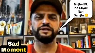 Suresh Raina CRYING after being UNSOLD in IPL AUCTION 2022🥺  FULL INTERVIEW [upl. by Orest]