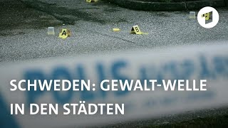 Schweden GewaltWelle in den Städten  Weltspiegel [upl. by Anibur]