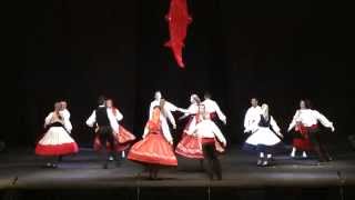 Portuguese folk dance Vira geral Espanhol amp Chula [upl. by Savina435]