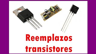 Transistor reemplazos equivalentes [upl. by Seidnac]