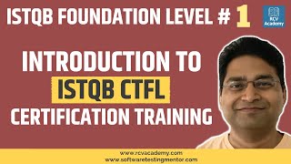 ISTQB Foundation Level 1  Introduction to ISTQB CTFL Certification [upl. by Atnas]