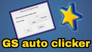 COMO FUNCIONA O GS AUTO CLICKER TUTORIAL [upl. by Nial994]