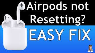 Cant Reset Airpods Quick Fix [upl. by Nahpos180]