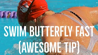 Swim Butterfly Stroke Faster [upl. by Heilman802]