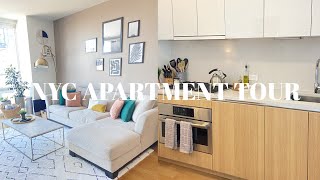 NYC Apartment Tour 2021  1 bedroom in Manhattan in a luxury building [upl. by Elletsyrk]