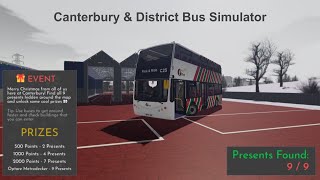 Canterbury amp District Bus Simulator  Christmas Update [upl. by Krigsman938]