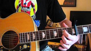 While My Guitar Gently Weeps Lesson Anthology Version  Beatles George Harrison [upl. by Melcher]