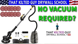 This Ginour Drywall Sander requires NO Vacuum BUT does it work [upl. by Eem20]