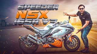 Speeder NSX 165R Version 3  Short Ride Review  Team BikeBD [upl. by Marabel]