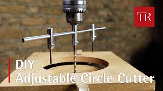 DIY Adjustable Circle Cutter [upl. by Ajile361]