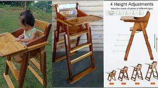 ADJUSTABLE HIGH CHAIR FOR BABY [upl. by Cassiani555]