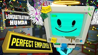 The PERFECT Employee Challenge  Job Simulator VR [upl. by Gelya]