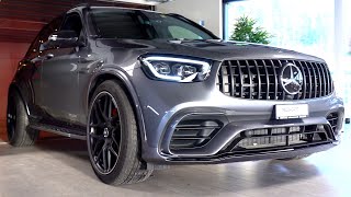 2021 Mercedes AMG GLC 63 RARE  Most Exclusive Full Review Interior Exterior Sound [upl. by Atina]