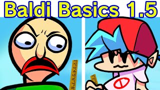 Friday Night Funkin VS Baldis Basics In Funkin 15  Expulsion Song FNF MOD UpdateComparison [upl. by Zeuqram]