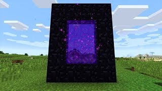 How to Make a Nether Portal in Minecraft [upl. by Tessy4]