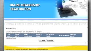 Online Membership Registration [upl. by Canotas708]