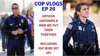 POLICE OFFICER UNIFORMS  COMMON TYPES amp HOW THEY GO TOGETHER [upl. by Danica]