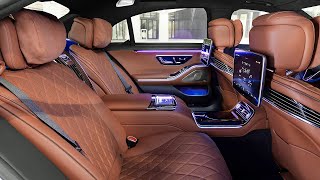 2021 MercedesBenz SClass  INTERIOR Details [upl. by Baldridge]