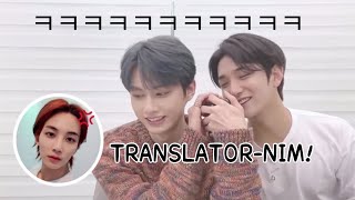 ENG SUB Jeonghan calls to confront interpreter jiejie [upl. by Jakie]