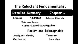 The Reluctant Fundamentalist  Detailed Summary and Critical Analysis II Chapter 1 II Asghar khan [upl. by Adnilak]