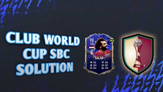 CLUB WORLD CUP SBC SOLUTION MADFUT 22 [upl. by La Verne]