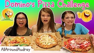 The Dominos Pizza Challenge  AllAroundAudrey [upl. by Ecreip]